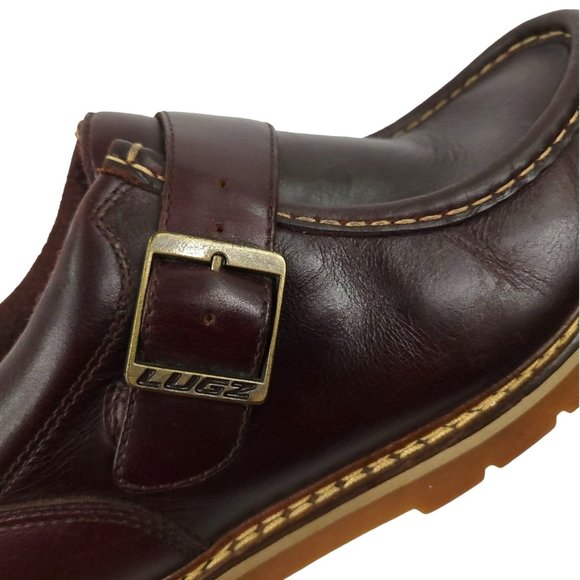 Lugz Leather Low Ankle Monk Strap Boot Brown Mens 8.5 Rugged Soles MSTUL-645 - Picture 12 of 12